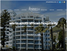 Tablet Screenshot of peninsula.co.za