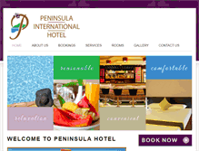 Tablet Screenshot of peninsula.com.fj